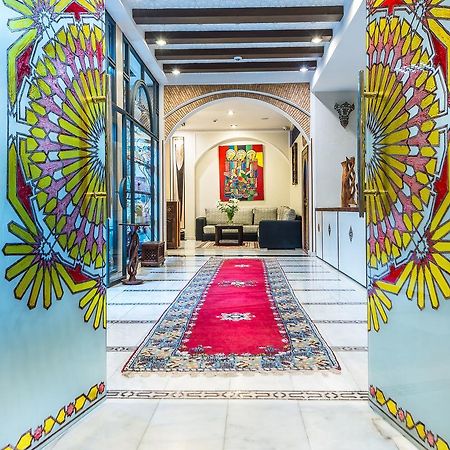 Hotel & Ryad Art Place Marrakech Marrakesh Exteriör bild Entrance to the hotel